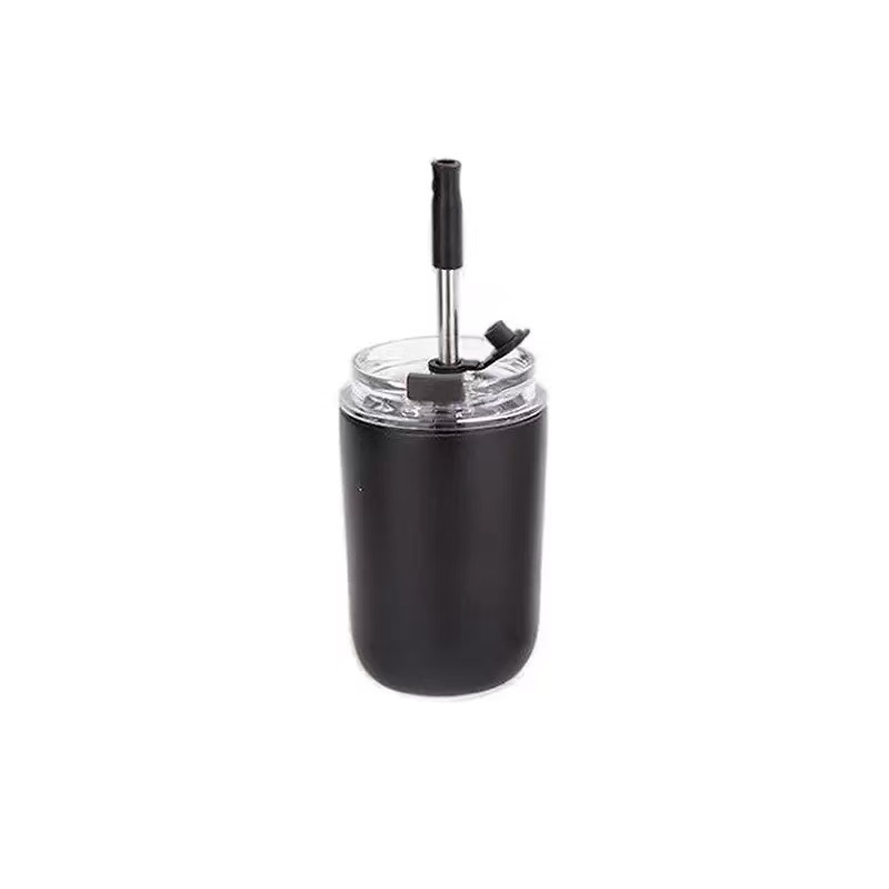 280ml咖啡杯 of 280ml / 480ml Stainless Steel Vacuum Insulated Travel Tumbler with Straw and Flip Lid