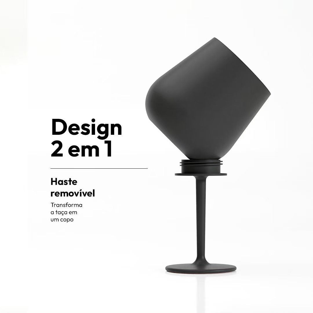 2-in-1 Convertible Wine Tumbler with Removable Stem
