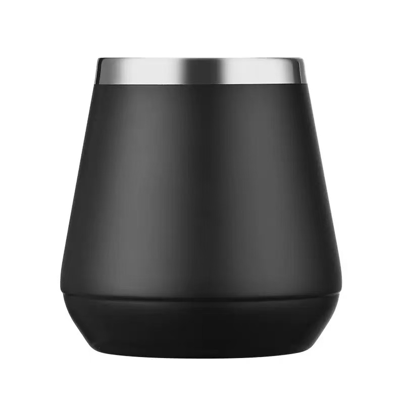10oz Insulated Stainless Steel Stemless Wine Tumbler of 10oz Insulated Stainless Steel Stemless Wine Tumbler