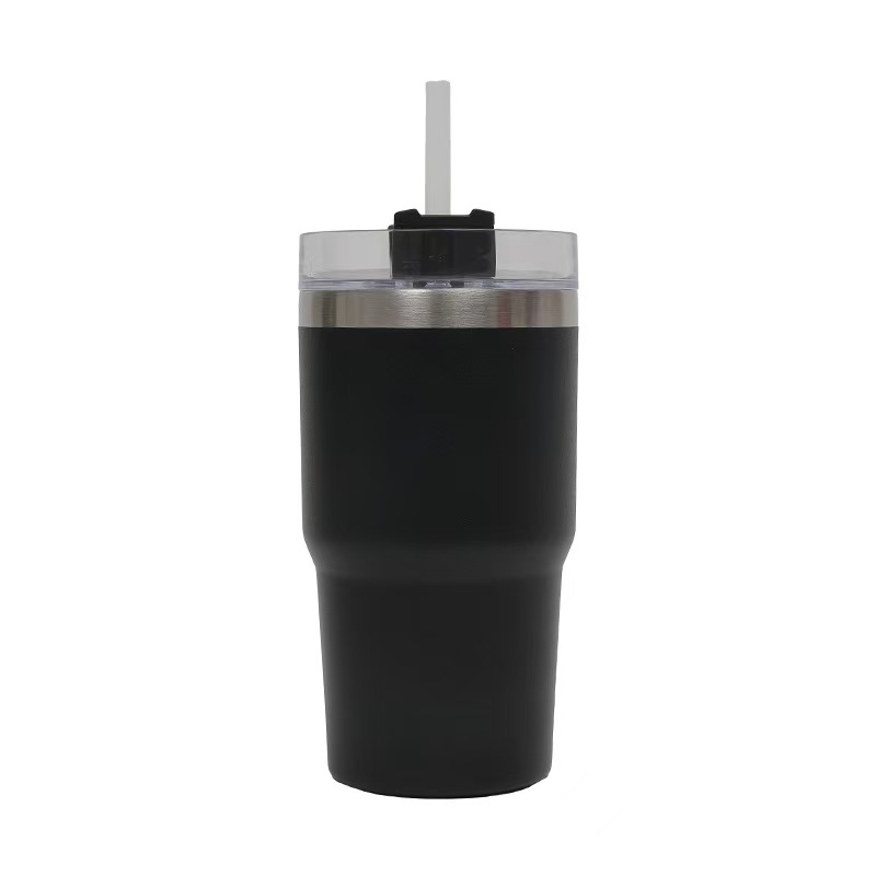 20oz Stanley Tumbler of 20 oz & 30 oz Bulk Stainless Steel Double-Walled Tumblers with Straws – Portable Car Cups