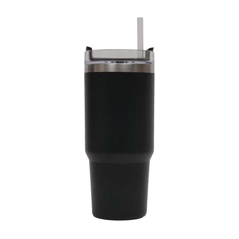 30oz Stanley Tumbler of 20 oz & 30 oz Bulk Stainless Steel Double-Walled Tumblers with Straws – Portable Car Cups