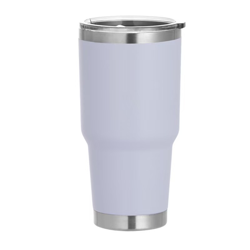 30oz Yeti Tumbler of 30oz Stainless Steel Vacuum Insulated Travel Tumbler with Sliding Lid and Straw