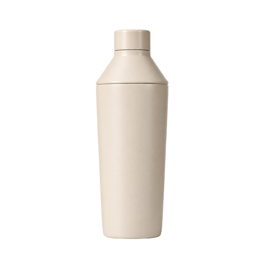 调酒器 of 3-Piece Stainless Steel Cocktail Shaker with Strainer & Measuring Cap