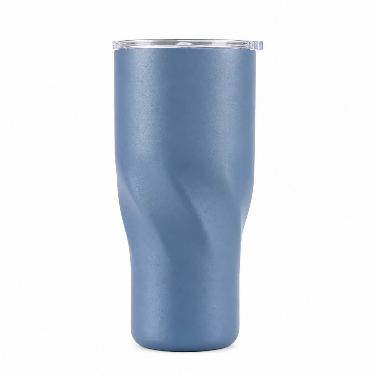 20oz Contoured Stainless Steel Travel Tumbler with Lid