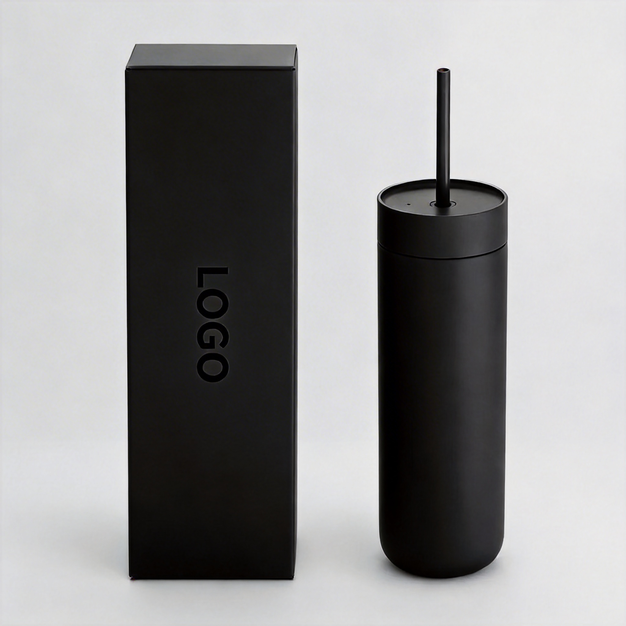 450ml fellow同款水杯 of 16 oz Slim Stainless Steel Vacuum Insulated Tumbler with Lid and Straw for Travel