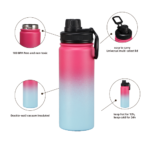 18oz sport water bottle