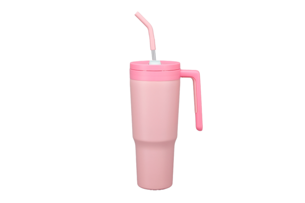 pink travel cup