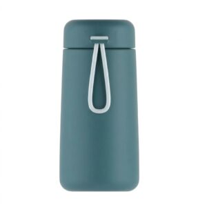 270ml Mini Stainless Steel Pocket Flask with Silicone Loop
